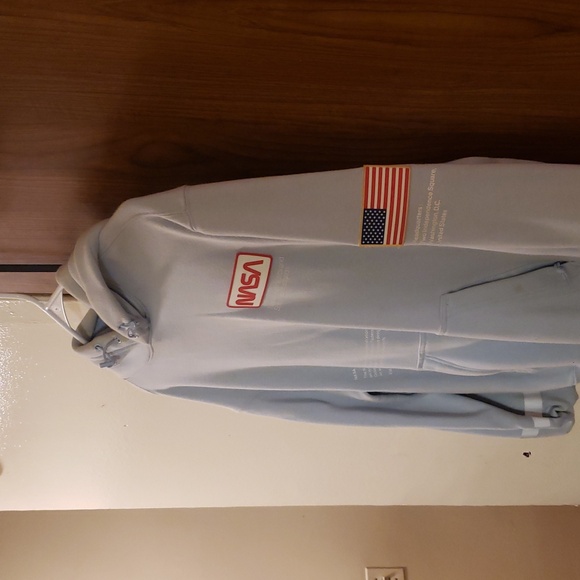 H&M Light Blue NASA Hoodie - Picture 2 of 4